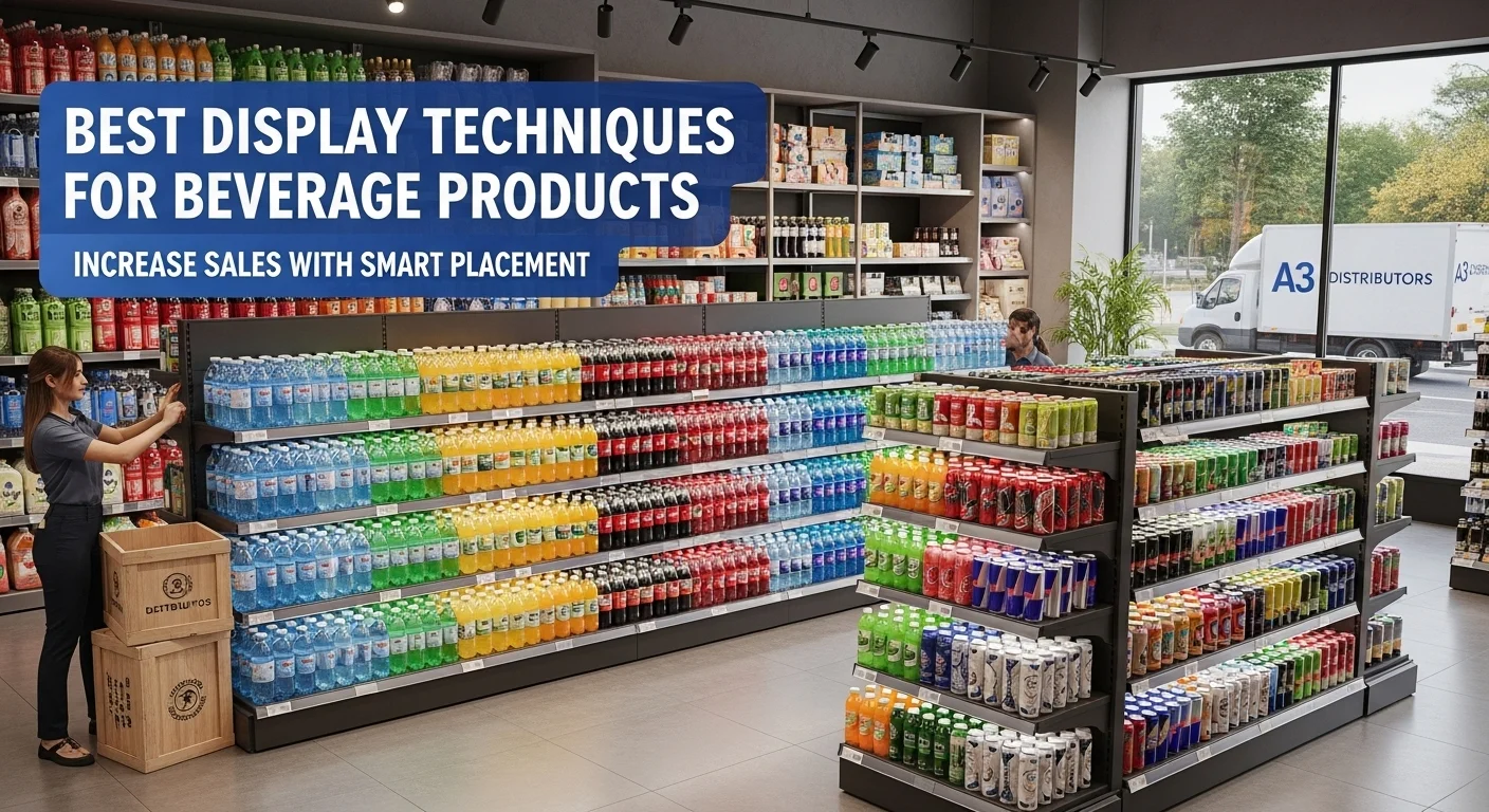 Best Display Techniques for Beverage Products in Retail and Events