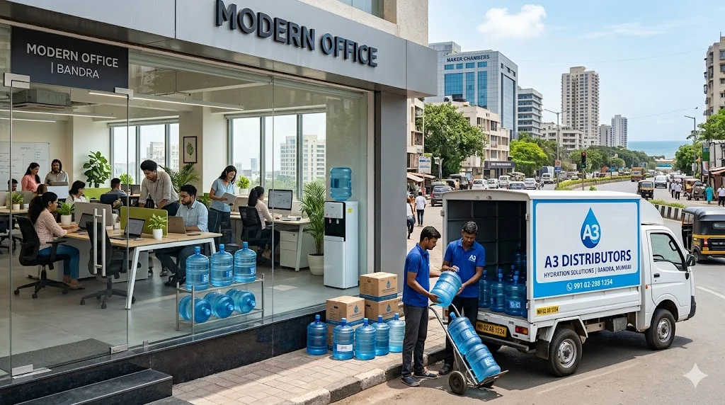 Office Water Delivery in Bandra – Complete Guide for Mumbai Businesses